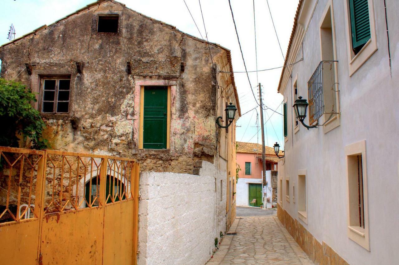Sinarádes Country Traditional House In Corfu Village, Greece מראה חיצוני תמונה
