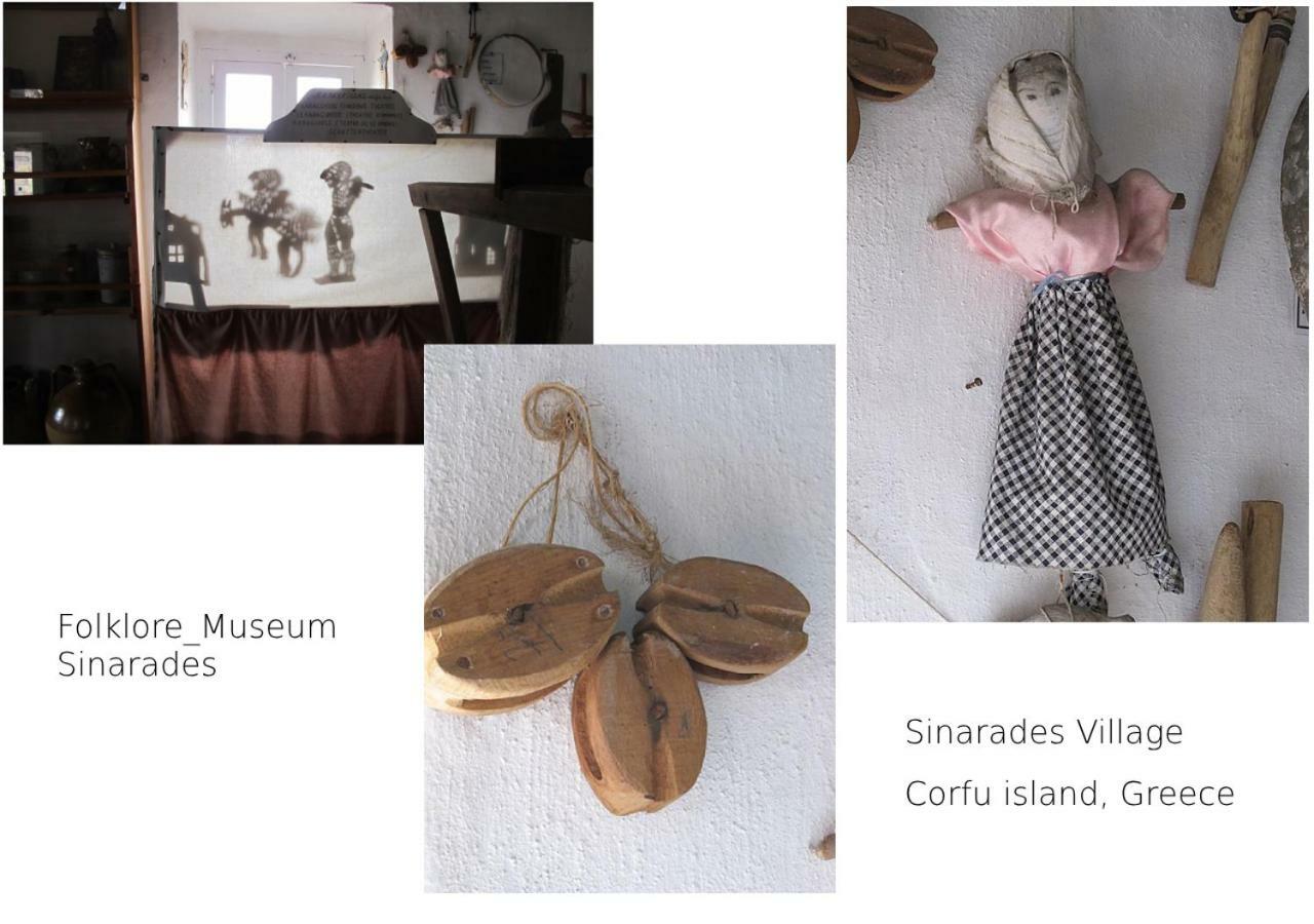 Sinarádes Country Traditional House In Corfu Village, Greece מראה חיצוני תמונה
